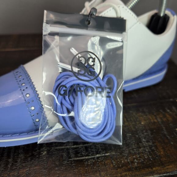 NEW G/Fore Gfore G4 Fore Gallivanter Womens Size 6.5 Golf Shoes White Blue - Picture 12 of 12